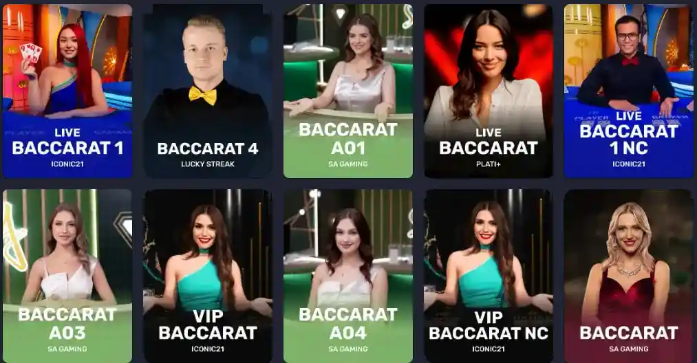 reelwolves casino baccarat